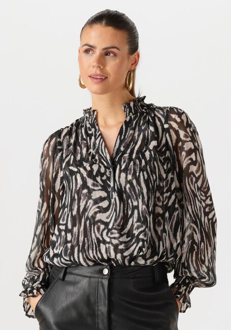 Weiße NEO NOIR Blusen LEIA ABSTRACT LEO BLOUSE - large