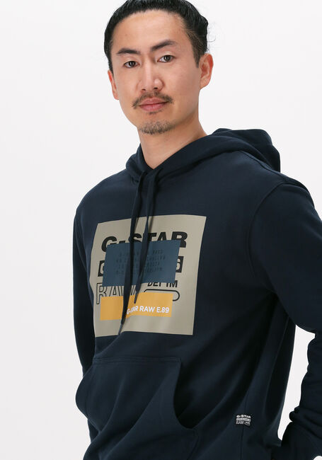 Blaue G-STAR RAW Sweatshirt ORIGINALS HDD SW - large