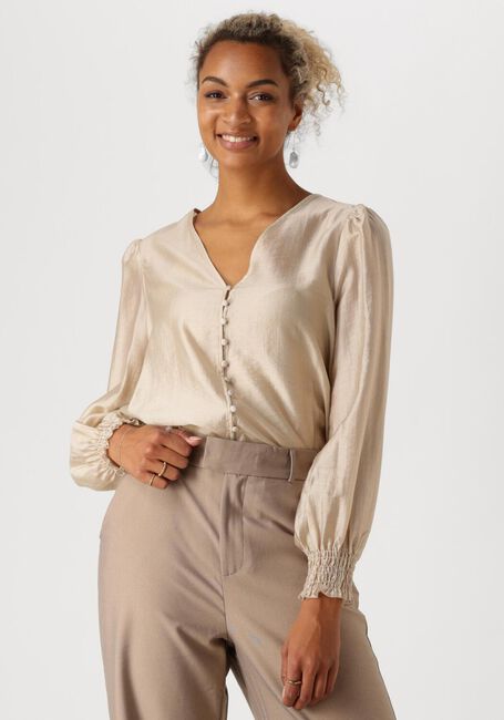Beige MSCH COPENHAGEN Blusen MSCHIBINA ROMINA SHIRT - large