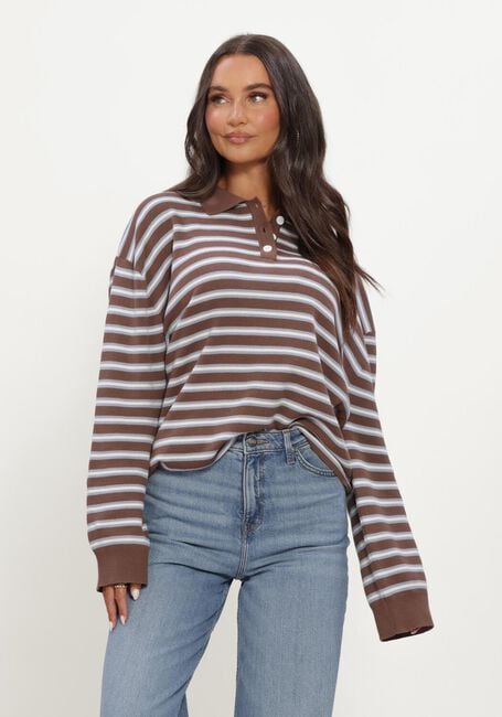 Braune BOII STUDIOS Pullover ADANNE - large