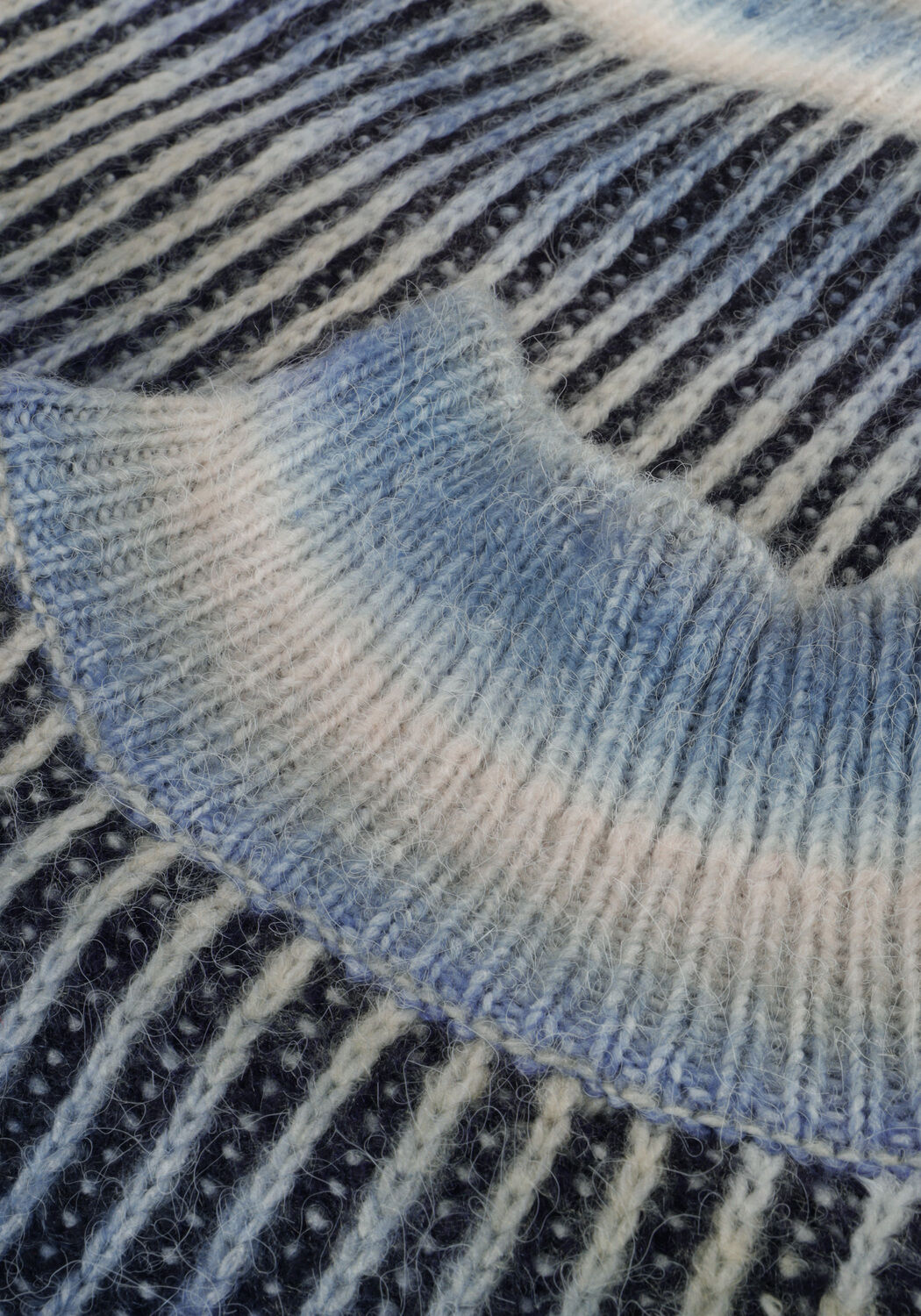 Mehrfarbige/Bunte ANOTHER LABEL Pullover DALY KNITTED PULL L/S - large