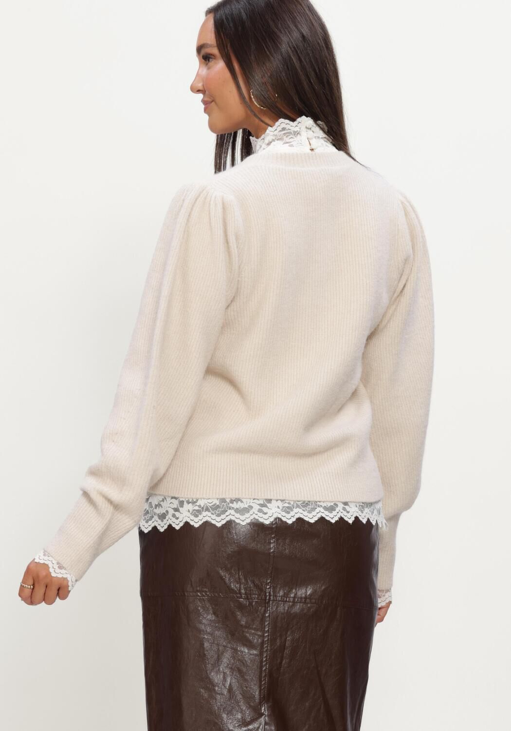 Ecru NOTRE-V Pullover NV-IGGY - large