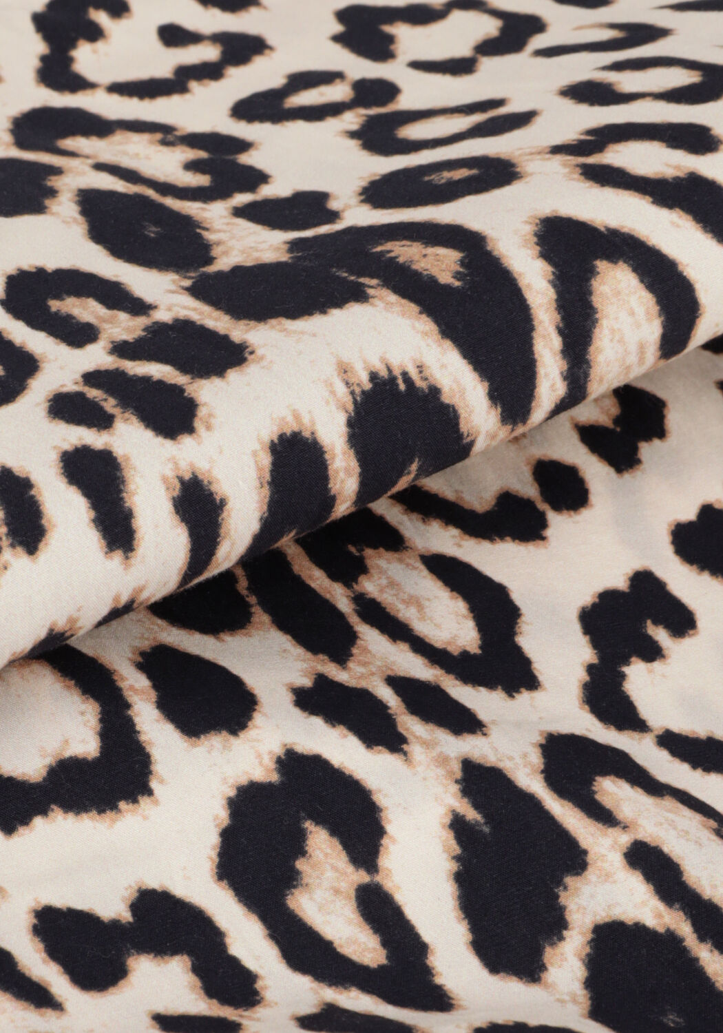 Braune ALIX THE LABEL Minikleid LADIES WOVEN LEOPARD CRISPY BABYDOLL DRESS - large