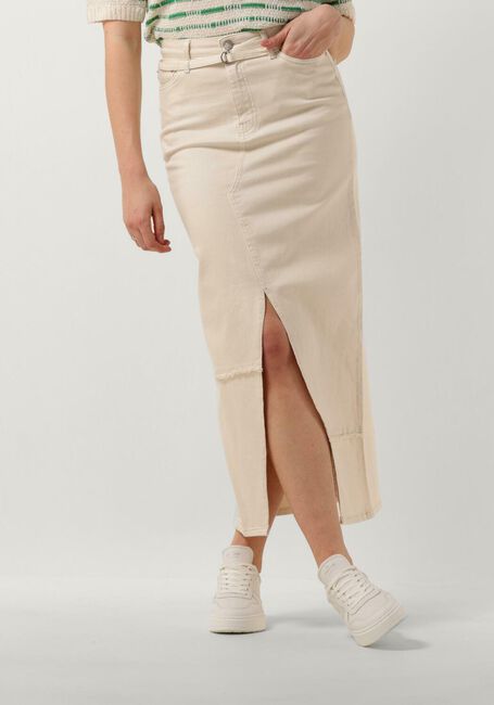 Nicht-gerade weiss SUMMUM Midirock DENIM SKIRT COMFI COTTON TWILL - large