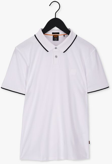 Weiße BOSS Polo-Shirt PASSERTIP - large