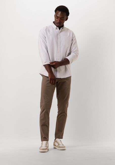 Beige SELECTED MEN Casual-Oberhemd SLHREGRICK-OX SHIRT LS - large