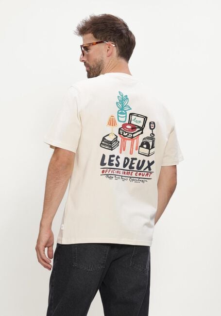Ecru LES DEUX T-shirt RECORD T-SHIRT - large