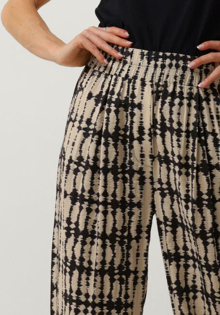 Schwarze BY-BAR Weite Hose BENJI TIE DYED PANT - large