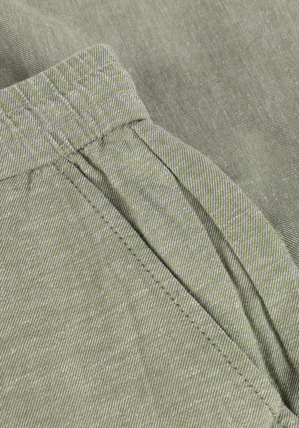 Olive SCOTCH & SODA Kurze Hose FAVE COTTON/LINEN TWILL BERMUDA - large