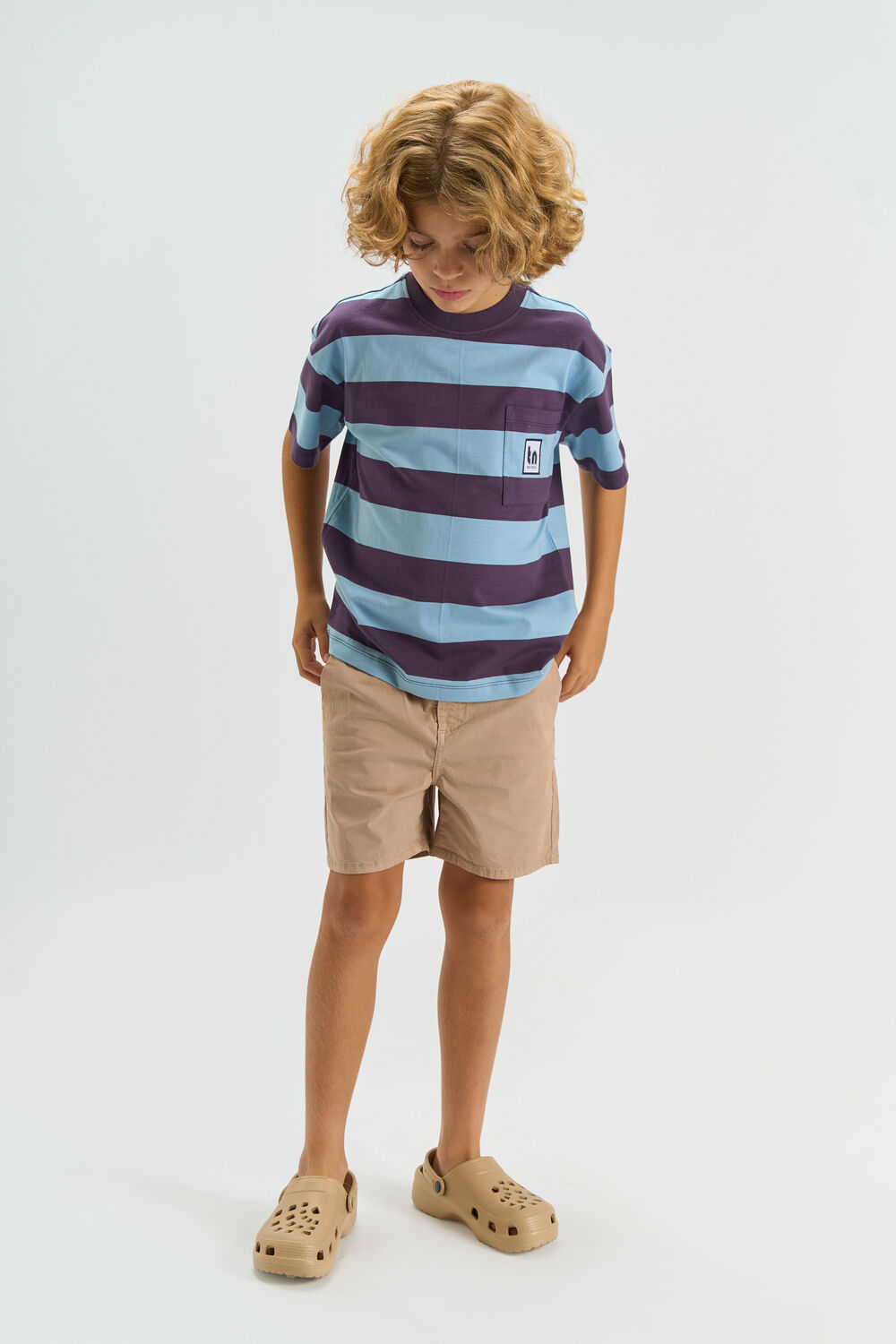 Beige THE NEW Kurze Hose TNTRISTAN - large