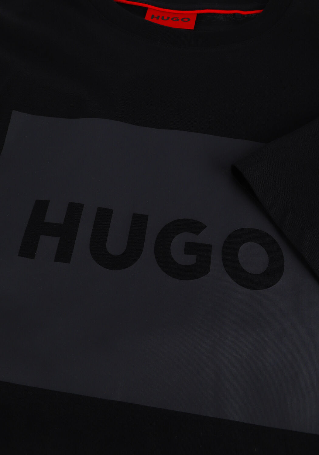Schwarze HUGO T-shirt DULIVE - large