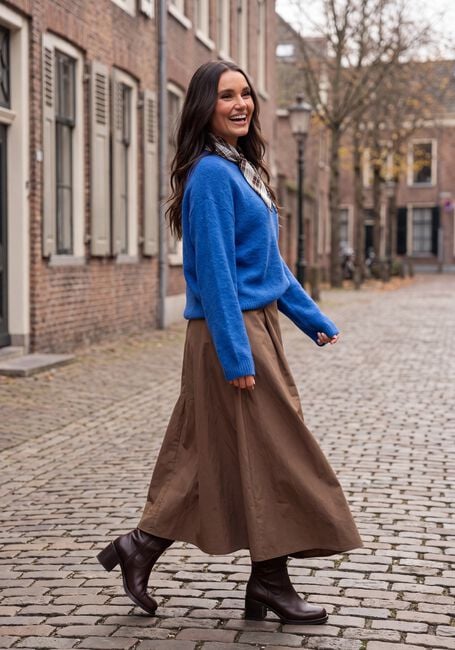Blaue MINUS Pullover MSCHRISTA KNIT PULLOVER - large