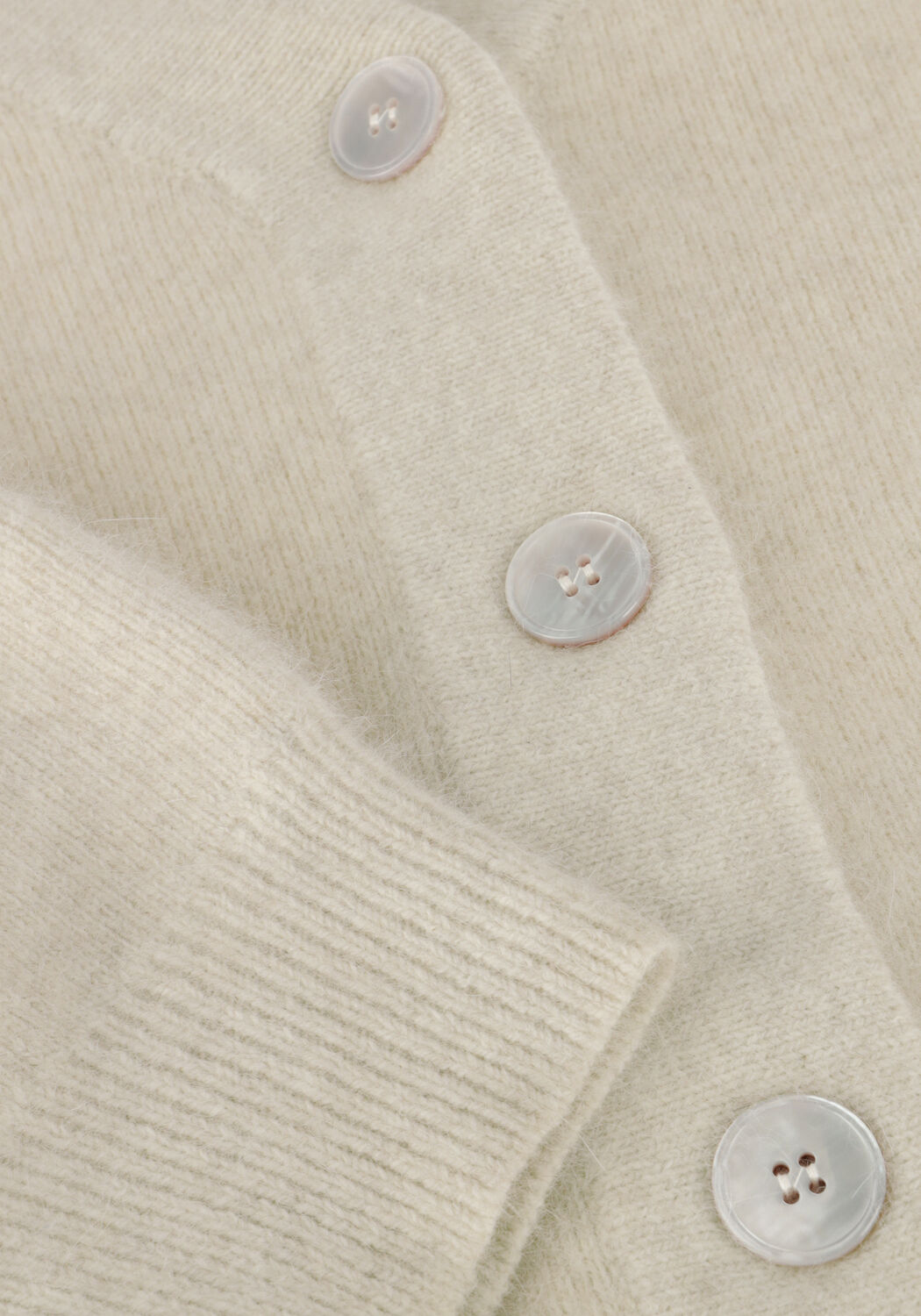 Beige NUKUS Strickjacke MAGDA CARDIGAN - large