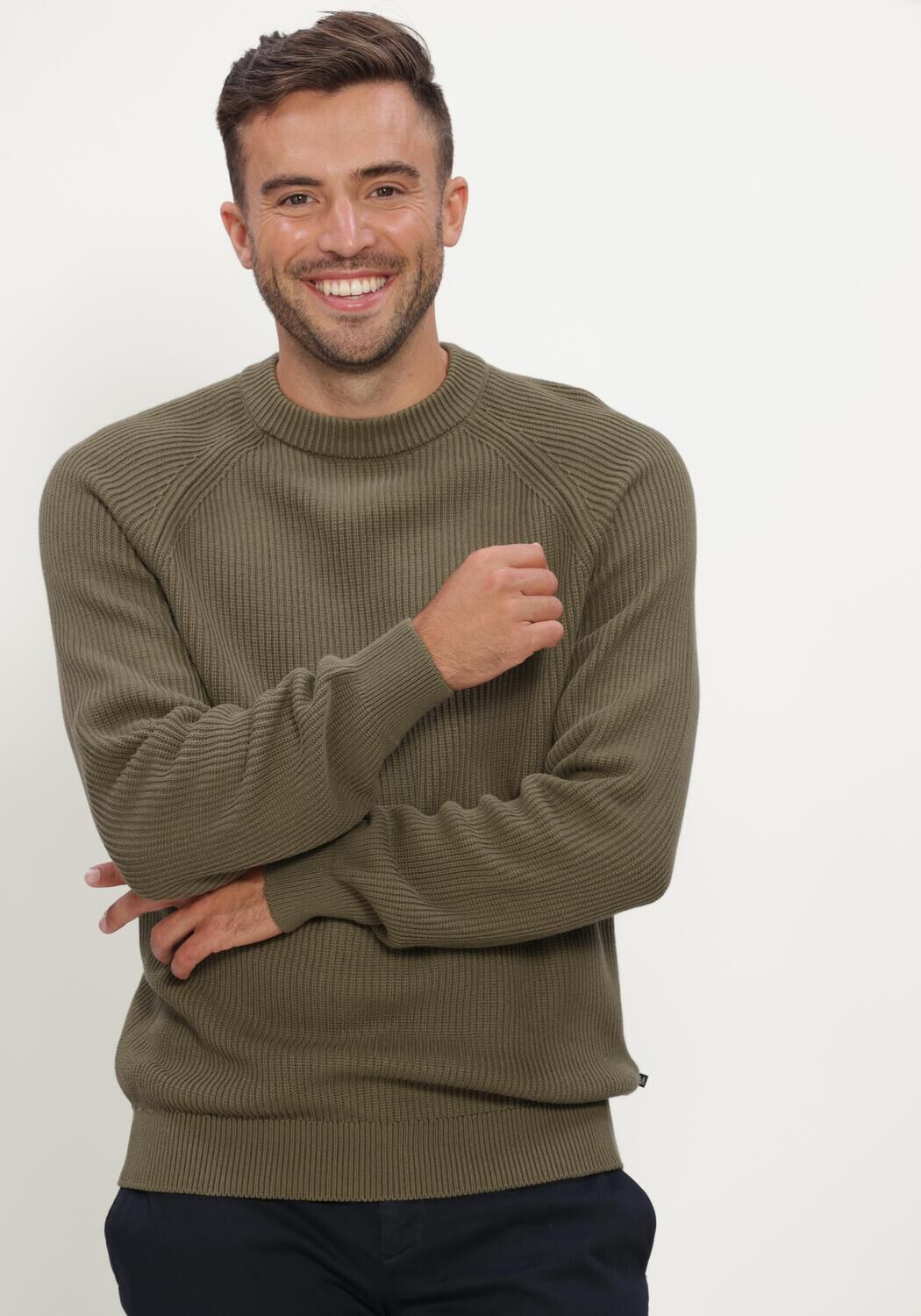 Khaki MATINIQUE Pullover MAHELLSON - large