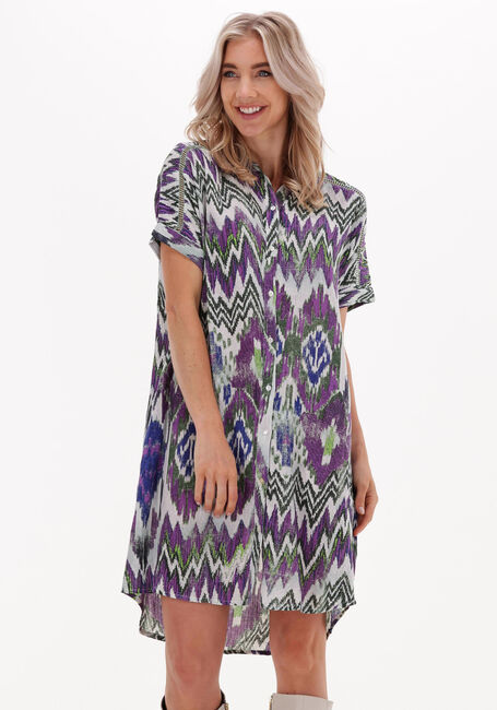 Mehrfarbige/Bunte ALIX THE LABEL Minikleid LADIES WOVEN IKAT TUNIC - large