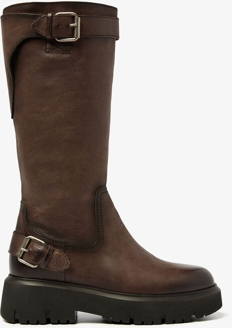 Braune VIA VAI Hohe Stiefel ZIVA BLAINE - large