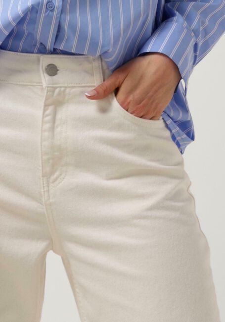 Weiße NEO NOIR Wide jeans SIMONA D PANTS - large
