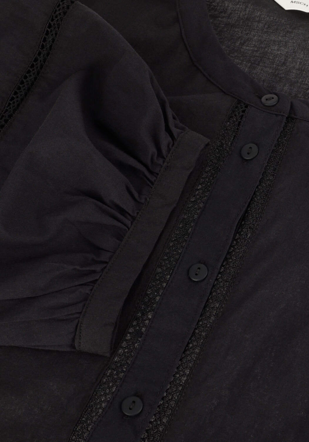 Schwarze MSCH COPENHAGEN Blusen MSCHERENDIA 2/4 SHIT - large