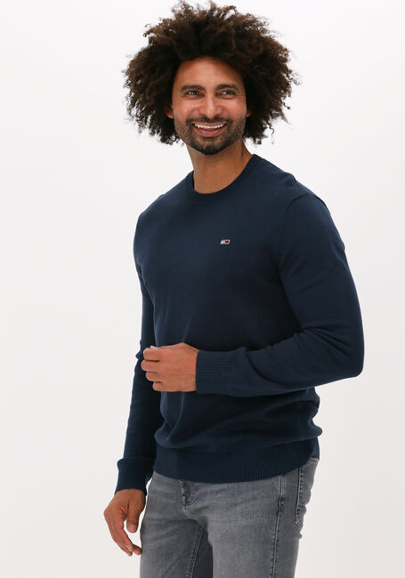 Dunkelblau TOMMY JEANS Pullover TJM ESSENTIAL LIGHT SWEATER - large