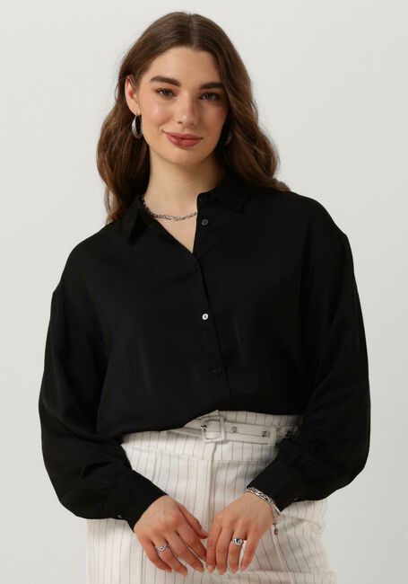 Schwarze MSCH COPENHAGEN Blusen MSCHSANDELINE MALUCA SHIRT - large