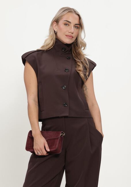 Braune BRUUNS BAZAAR Gilet RUBYSUSBBLITA WAISTCOAT - large