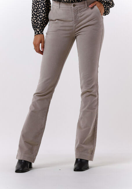 Beige BY-BAR Hose LEILA VELVET TWILL PANT - large