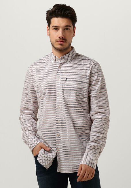 Nicht-gerade weiss VANGUARD Klassisches Oberhemd LONG SLEEVE SHIRT PRINT ON POPLIN STRETCH - large