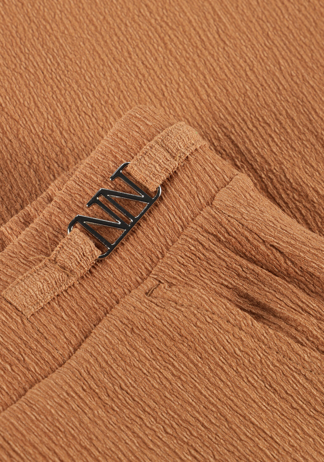 Camelfarbene NIK & NIK Weite Hose AALICIA PANT - large