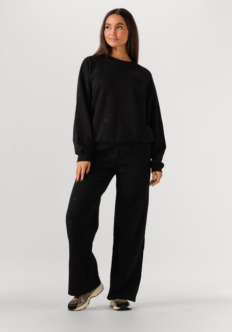 Schwarze ALIX THE LABEL Jogginghose LOGO SWEAT PANT - large