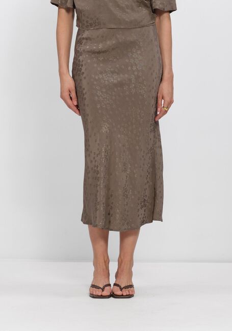 Beige OBJECT Midirock OBJBELA HW MAXI SKIRT - large