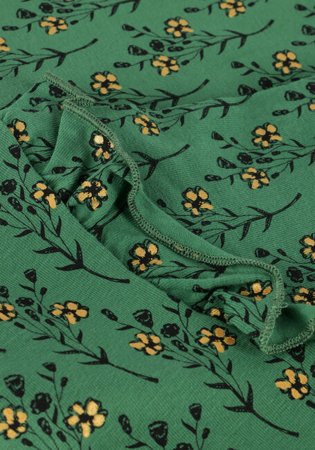 Grüne MOODSTREET Pullover FLOWER PRINT RUFFLE COL - large