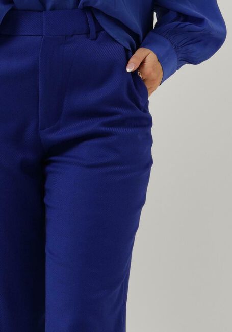 Blaue SCOTCH & SODA Weite Hose HAILEY - HIGH-RISE STRAIGHT LEG TROUSERS - large