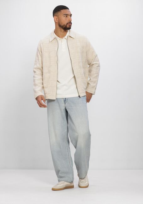Beige JC RAGS Overshirts OVERSHIRT BENJI JACQUARD - large