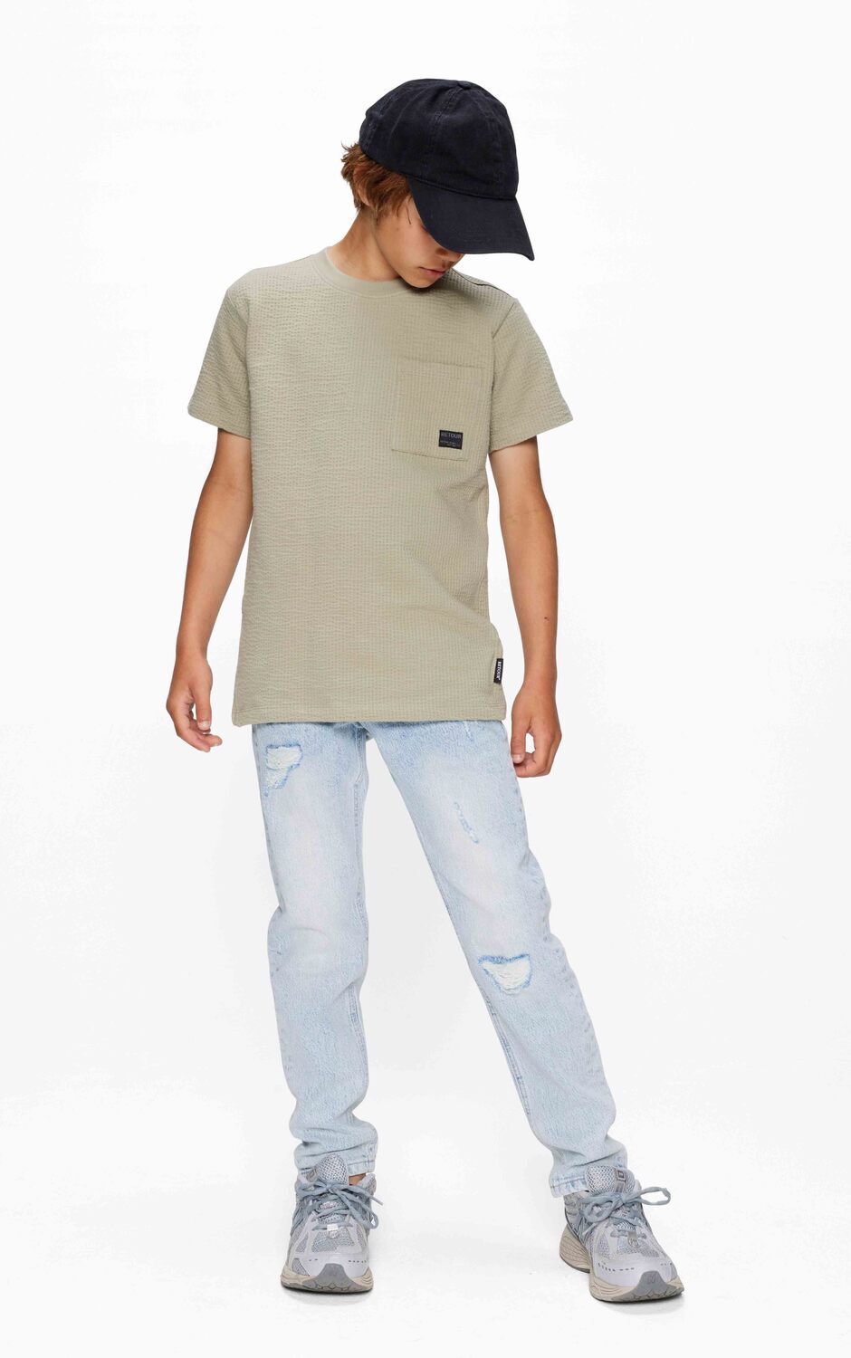 Graue RETOUR T-shirt XAVIER 1 - large