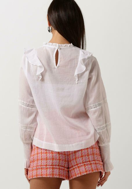 Weiße NOTRE-V Blusen VOILE BLOUSE - large