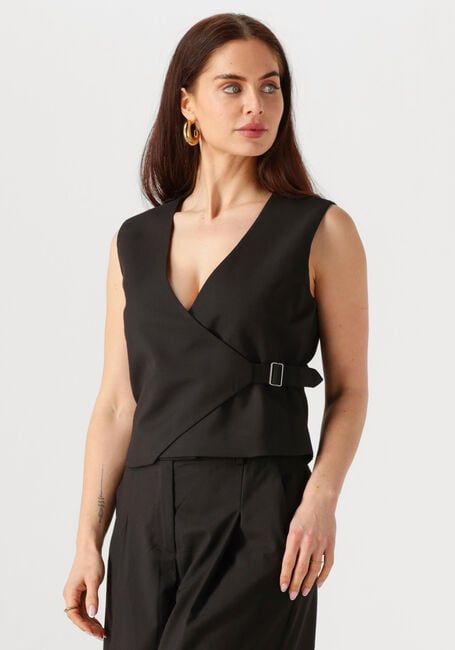 Schwarze MSCH COPENHAGEN Gilet MSCHMACHELLA WAISTCOAT - large