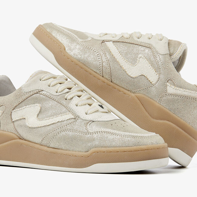 Goldfarbene VIA VAI Sneaker Low SAM LEVI - large