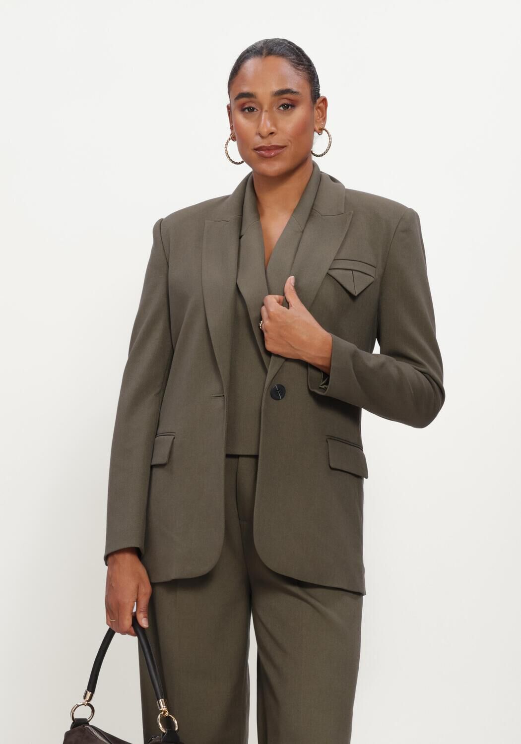 Khaki COPENHAGEN MUSE Blazer CMTAILOR-JA - large
