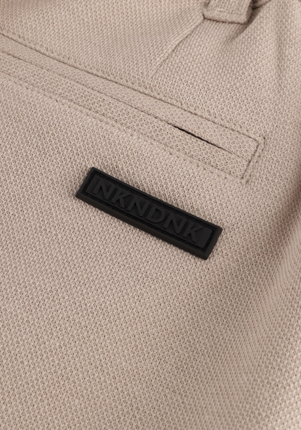 Braune NIK & NIK Hose KRISS PIQUE TROUSERS - large