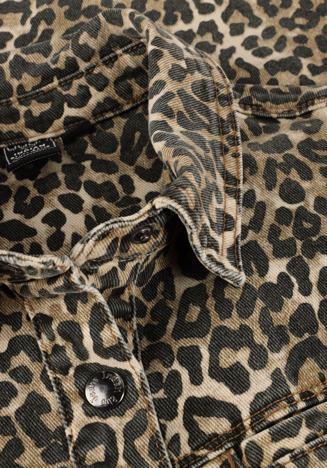 Braune INDIAN BLUE JEANS Minikleid DRESS - large