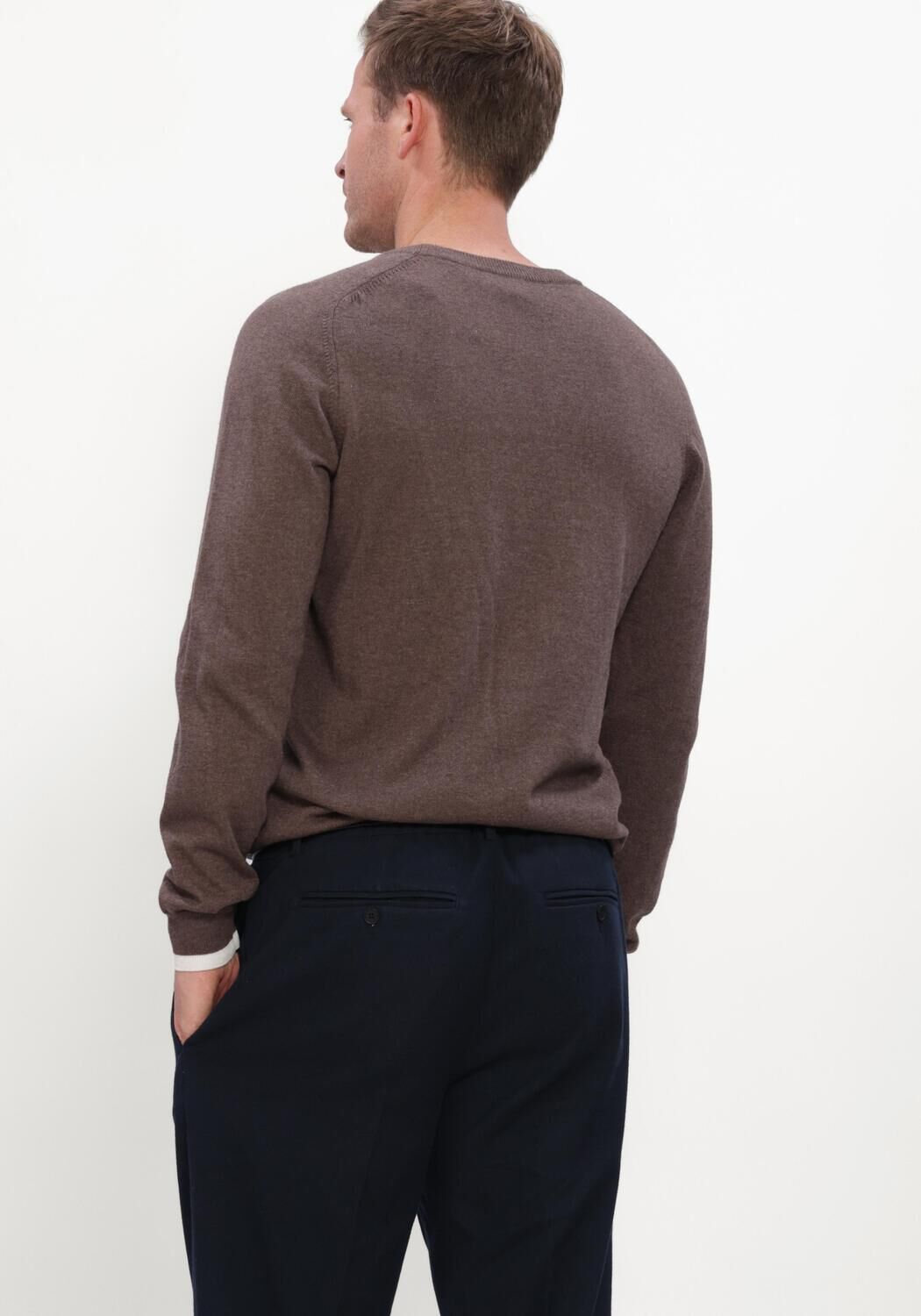 Braune THE GOODPEOPLE Pullover LOMMY - large