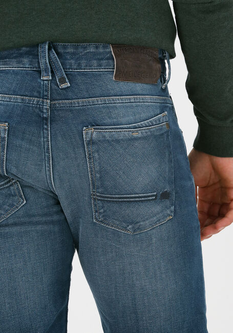 Blaue PME LEGEND Slim fit jeans COMMANDER BLUE TINTED DENIM - large