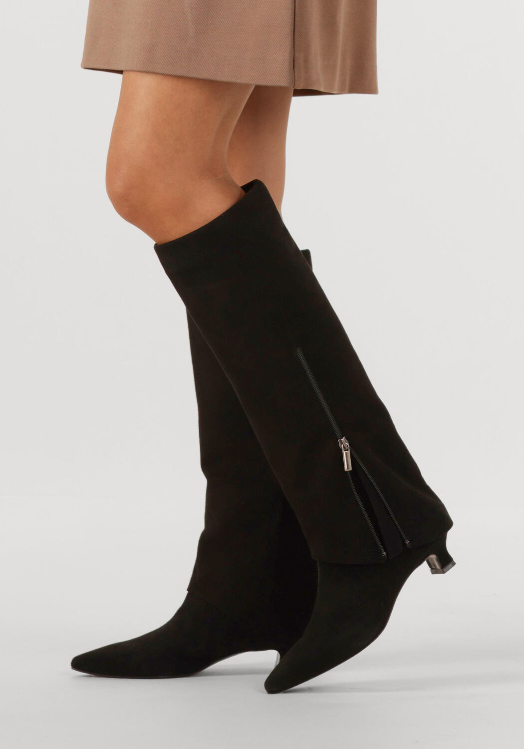 Schwarze LINA LOCCHI Hohe Stiefel SS3010 - large