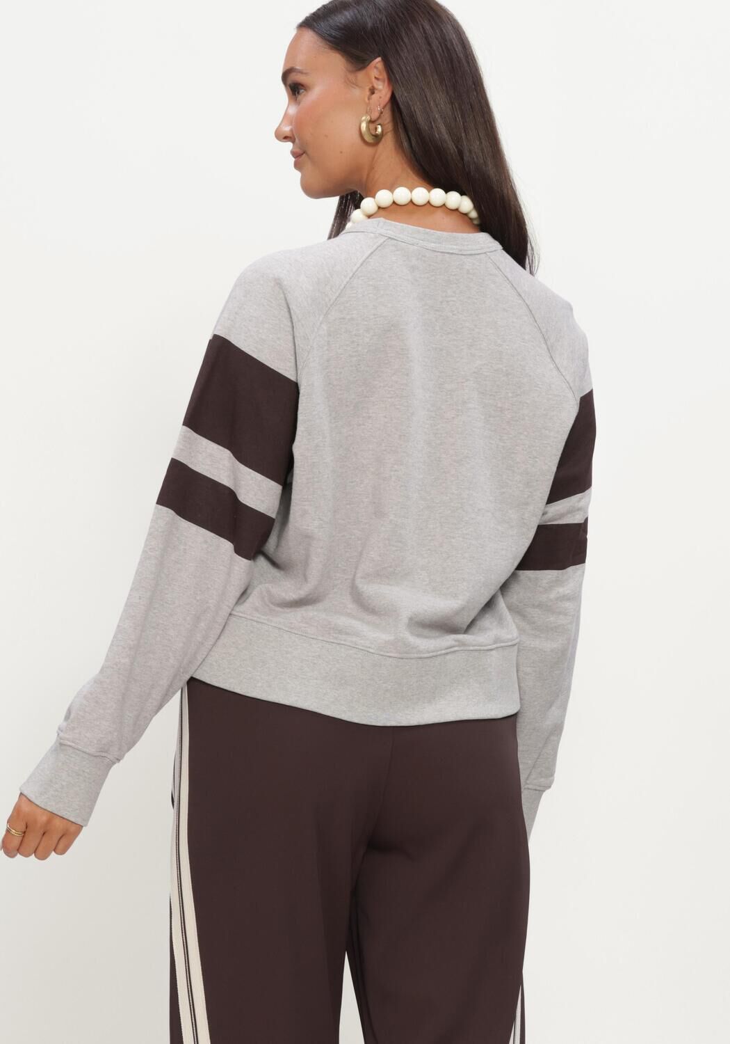 Graue CO'COUTURE Sweatshirt ERISCC COLLEGE SWEAT - large