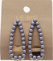 Silberne LE BIG Haarschmuck TOLEEN HAIRCLIPS - medium