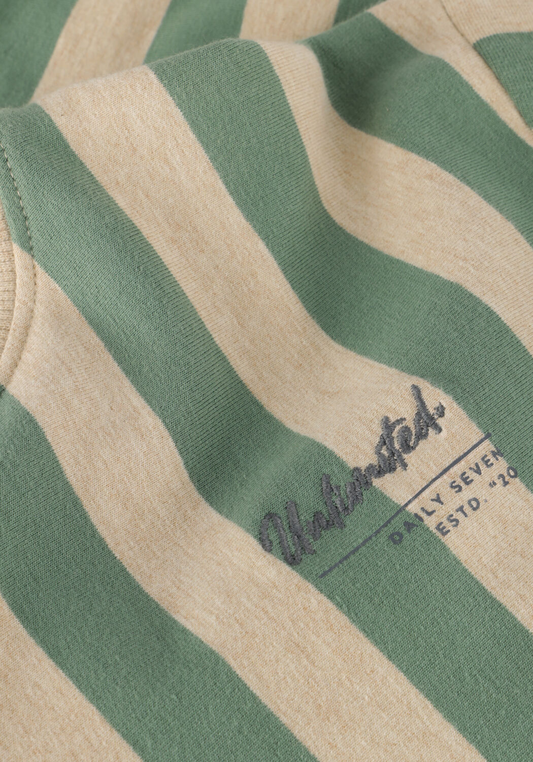 Gr&uuml;ne DAILY7 Sweatshirt SWEATER OVERSIZED STRIPE - large