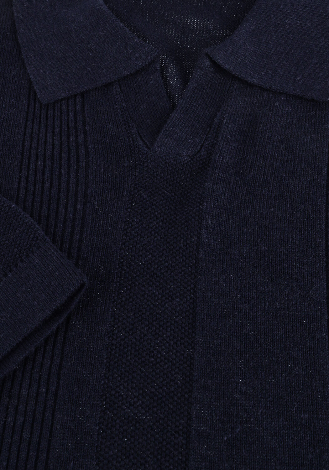 Dunkelblau BLUE INDUSTRY Polo-Shirt POLO - large