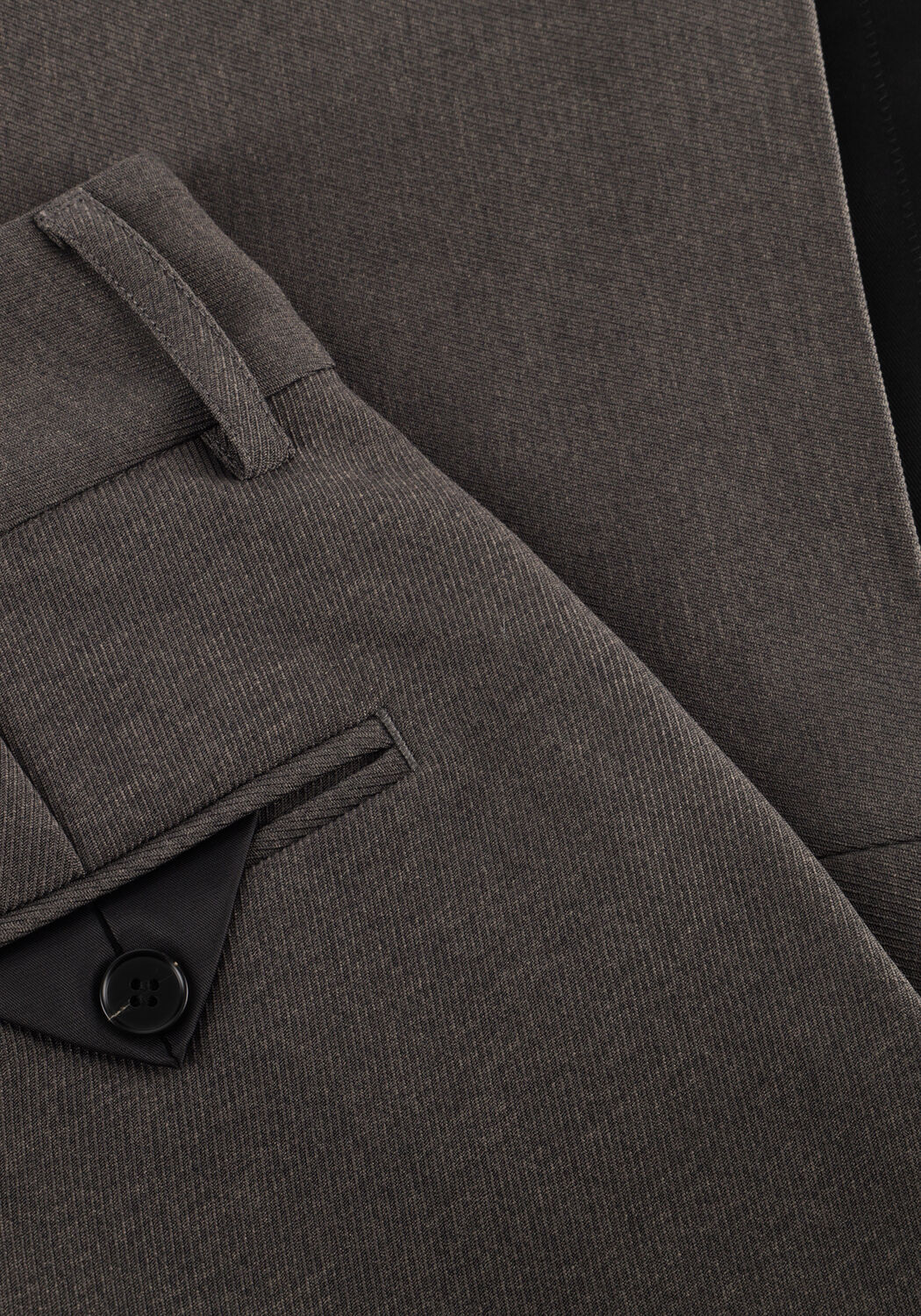 Dunkelgrau HAUTE L'AMITI&Eacute; Minirock EMERALD CROP SKIRT - large