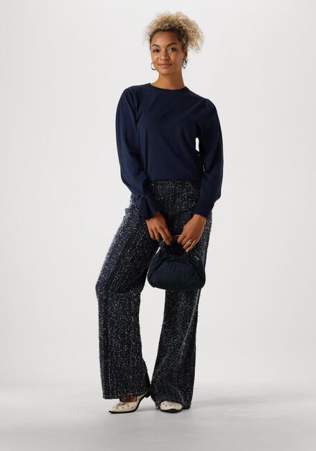 Blaue FABIENNE CHAPOT Pullover MOLLY BUTTON PULLOVER - large