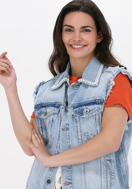 Blaue LIU JO Gilet ECS GILET DENIM - large